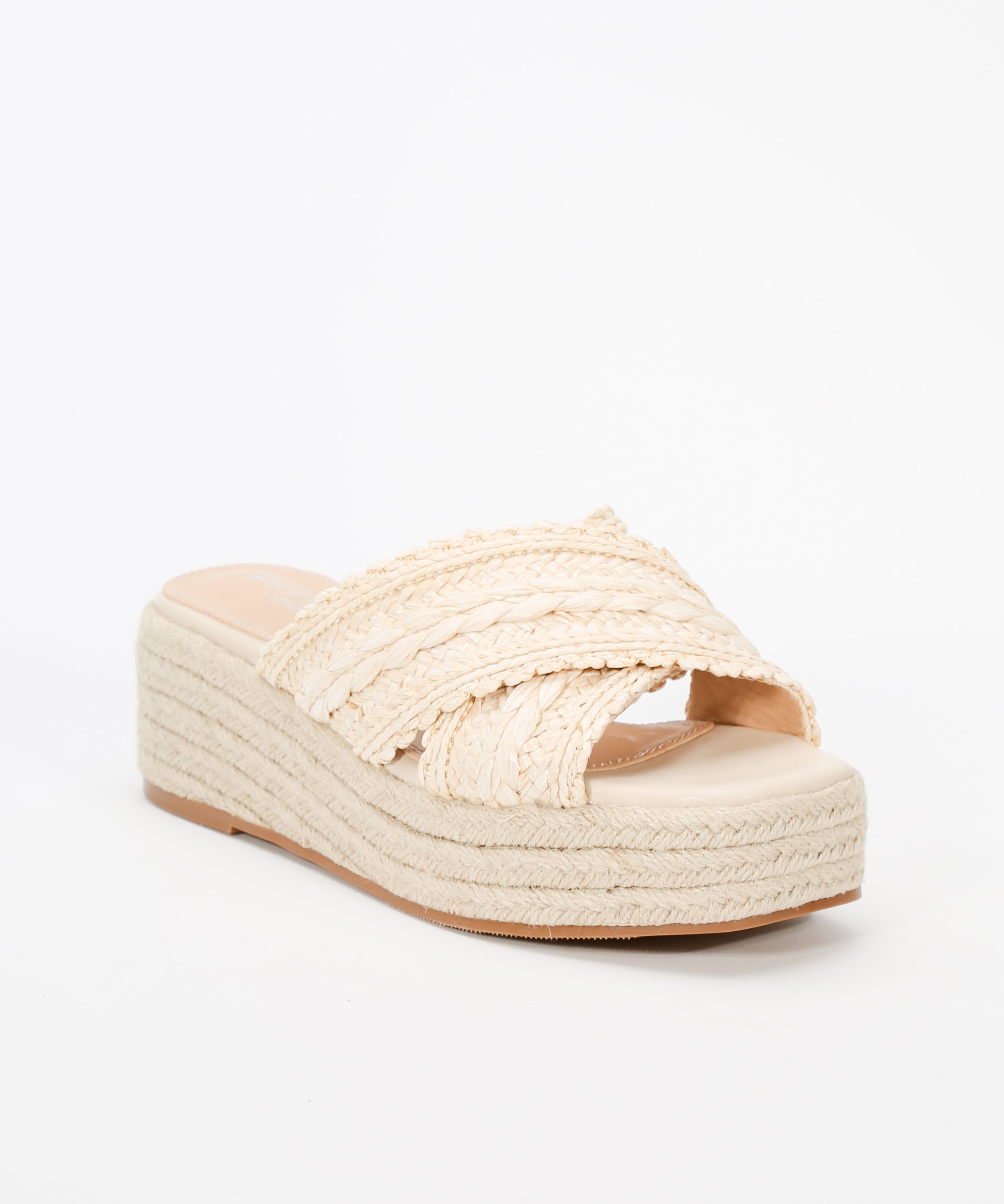 Sandalias plataforma cruceta detalles image number null